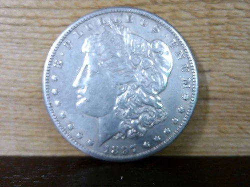 1897-S Morgan Dollar - 90% Silver Coin - Liberty Head - S Mint Mark