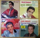 ELVIS PRESLEY - 4 EPs - job lot bundle - All in good condition.