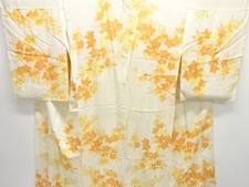 7802811: JAPANESE KIMONO / ANTIQUE JUBAN FOR SUMMER / FLOWER