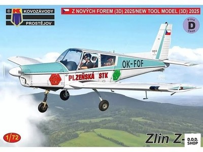 Zlin Z-43 Leichtflugzeug Modellbausatz im Maßstab 1:72