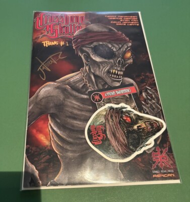 Crossbone Skully Ashcan Signed Comic FanExpo 2022 source point press