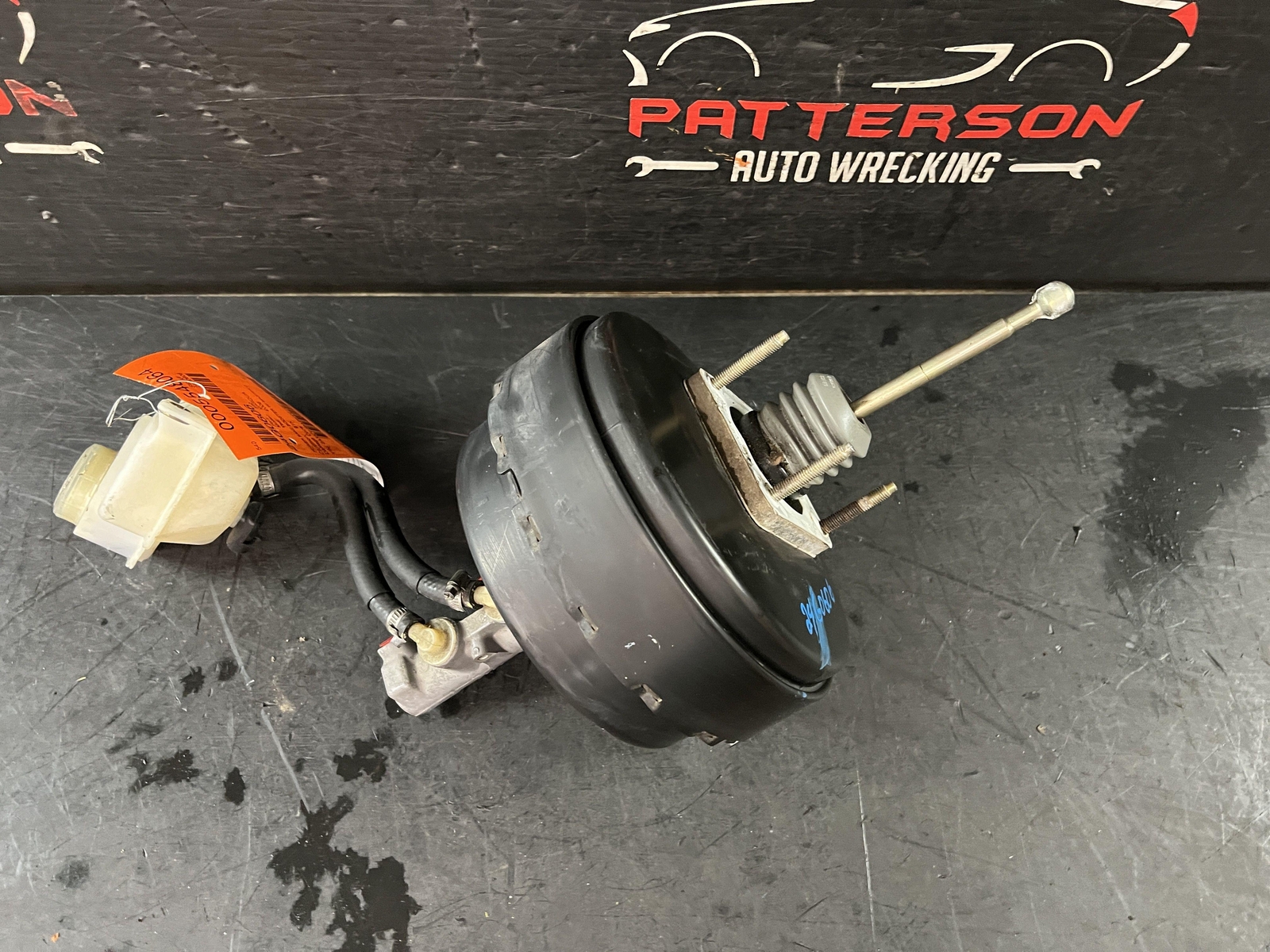 03-08 MASERATI QUATTROPORT POWER BAKE BOOSTER W/ MASTER CYLINDER ID 0204051009