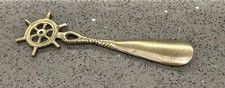 Vintage Bronze Brass Marine Anchor Shoe Horn Accessory