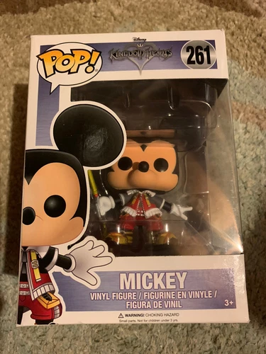 Funko POP! Disney Kingdom Hearts Mickey Mouse #261 In Box Video Game