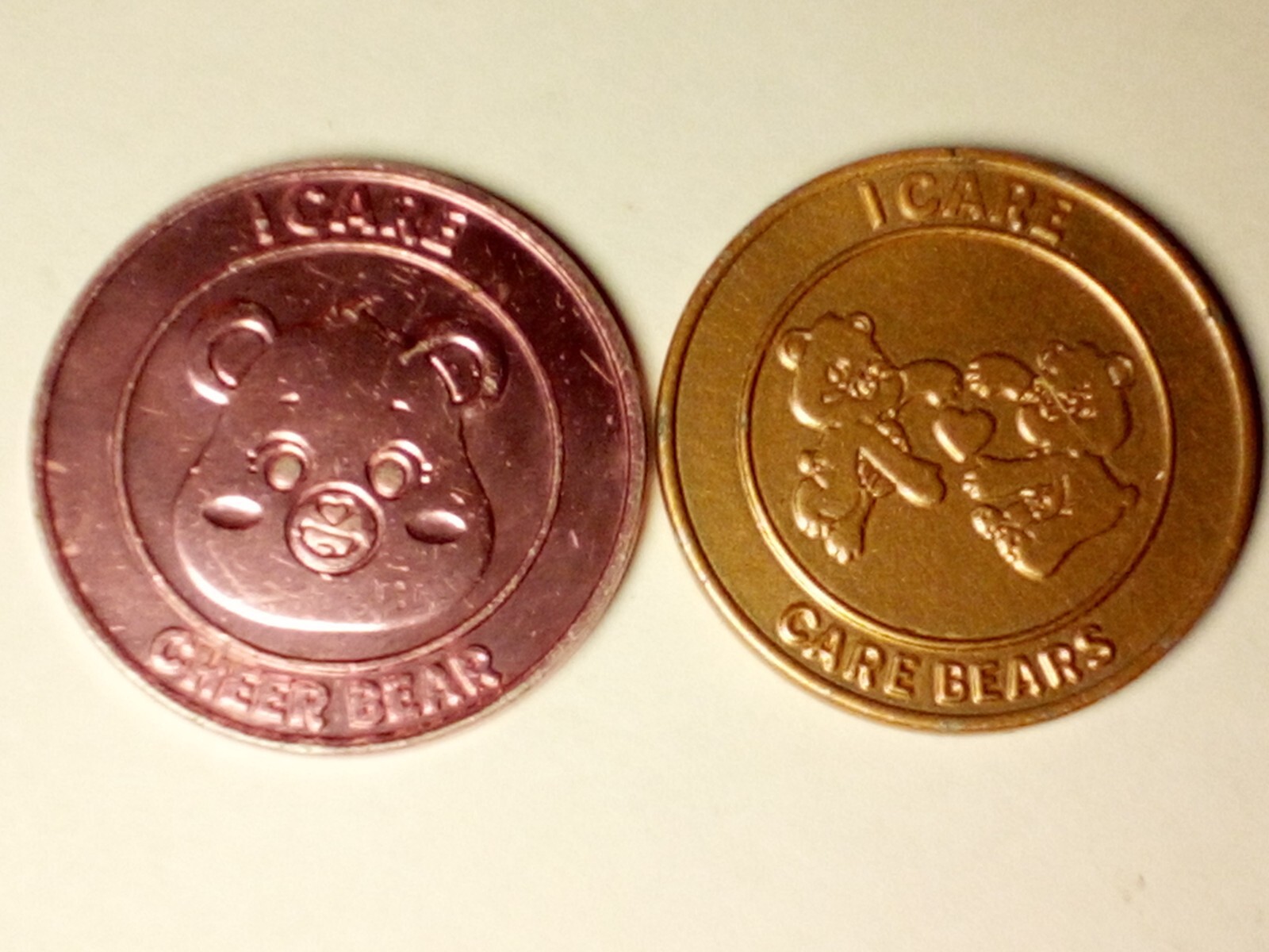 Care Bears Bronze & Pink Cheer Bear Special Edition Collectible Coins