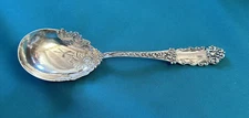 Watson Mechanics Sterling Co of 1890 "Victoria-Old" Small Serving Spoon Rare