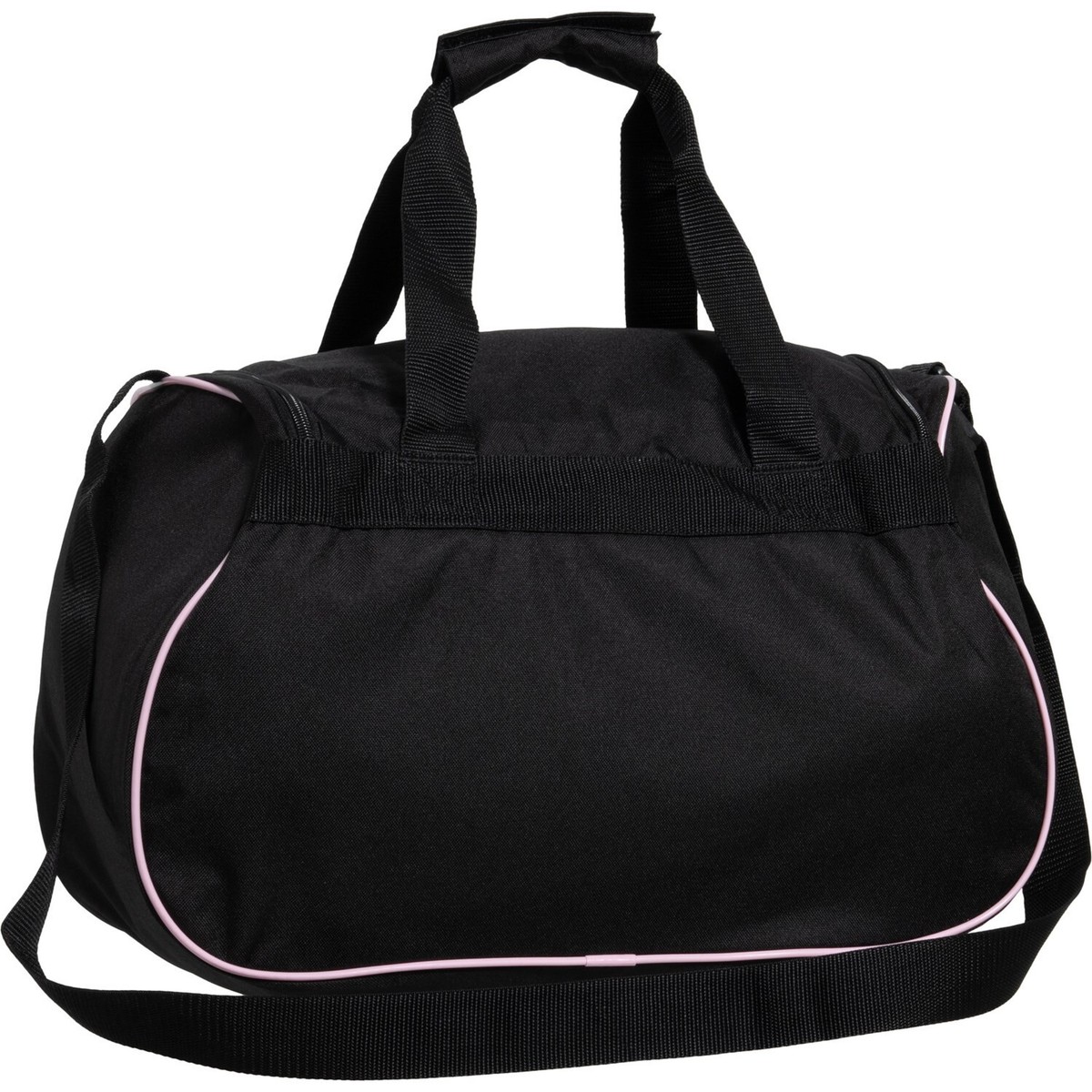 Adidas Diablo Duffel Bag BLACK PINK LOGO ZIP TOP Fits Gym