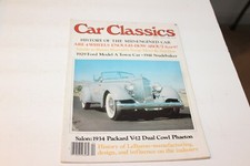 VINTAGE CAR CLASSICS  MAGAZINE APRIL 1978