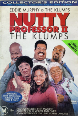 Nutty Professor 2 The Klumps DVD Comedy Movie Eddie Murphy Peter