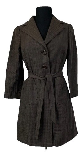 BANANA REPUBLIC Womens Utility Jacket Size M Waxed Coated Canvas