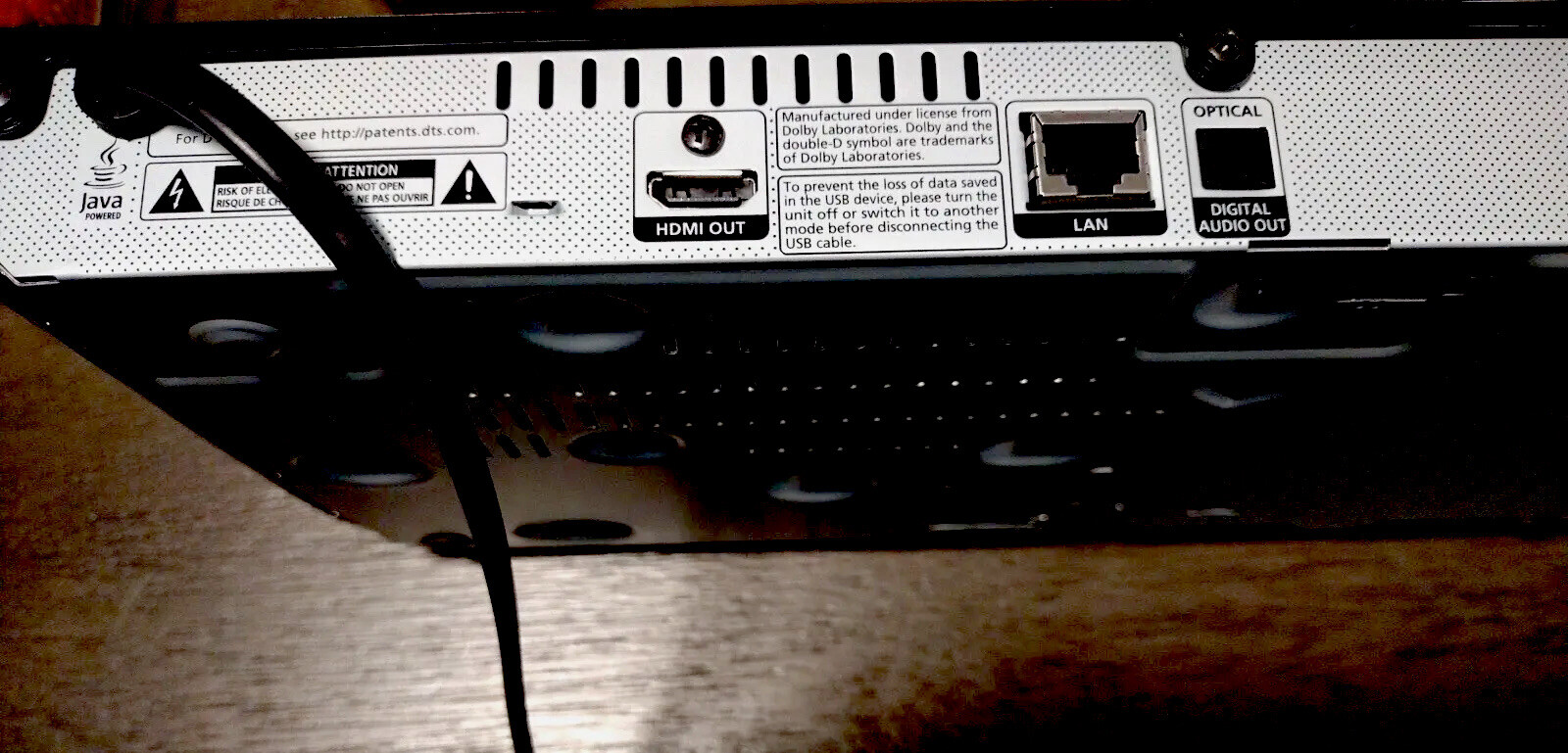 Samsung Blue Ray Disc Player BD Jm63 eBay