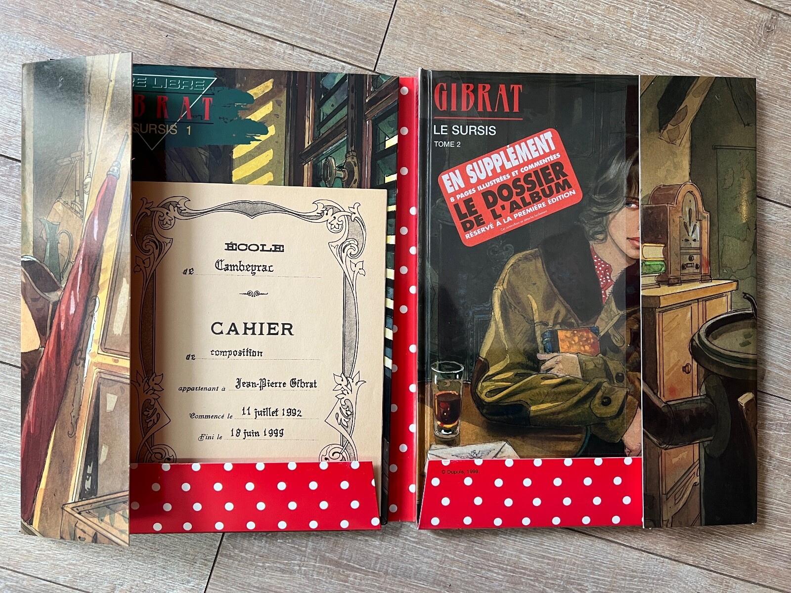 Dédicace BD GIBRAT SURSIS Tome 2 COFFRET CANAL BD | eBay