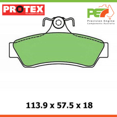 PROTEX Ultra DISC BRAKE PAD SET For HOLDEN CALAIS 3.8 i V6 Supercharged [VY] ...