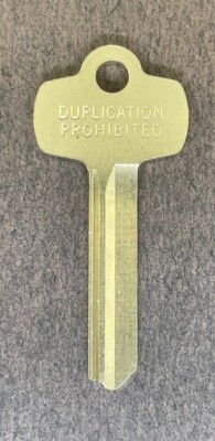 Lots of 10 A1114D 1A1D1 Type Key Blanks for Best D Keyway