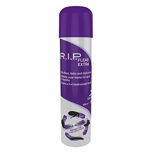 RIP Flea Spray Household Flea Dust Mite Killer Aerosol Dog Cat
