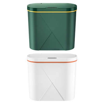 15L Large Capacity Durable Automatic Sensor Aromatherapy Trash Can for Bathroom 