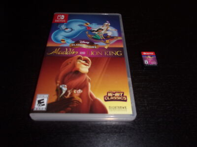 Nighthawk Interactive Disney Classic Games: Aladdin and The Lion King - Ninte...