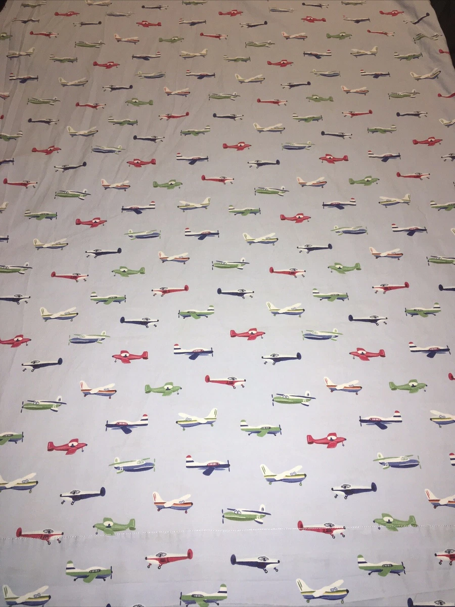Pottery barn shop airplane sheets