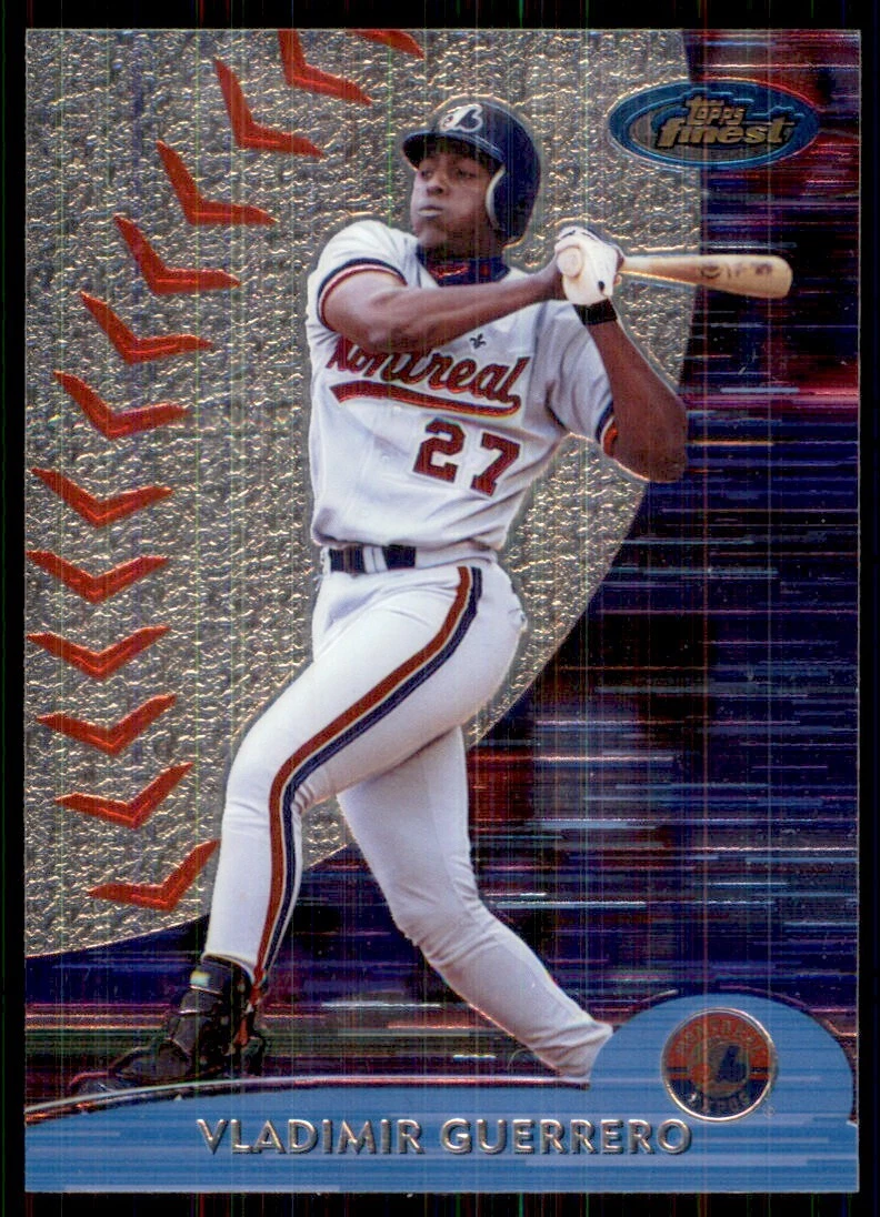 2000 Topps Finest #45 Vladimir Guerrero Montreal Expos