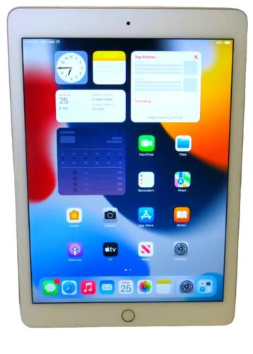 Apple iPad Air 2. generacji A1566 128GB 9,7" Wi-Fi MH1J2LL/A - przeczytaj - Zdjęcie 1 z 6