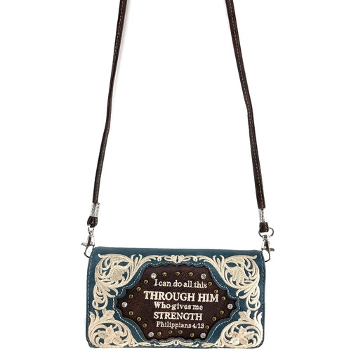Justin West Gives Me Strength Philippians 4:13 Bible Verse Concealed Carry Purse - Picture 98 of 139