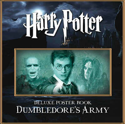 Harry Potter Deluxe Poster Book Dumbledore's Army Hardcover Gilded Pages - Picture 1 of 1