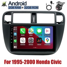 Android 13 For Honda Civic 1995-2000 Rds Carplay Stereo Radio Gps Wifi Camera