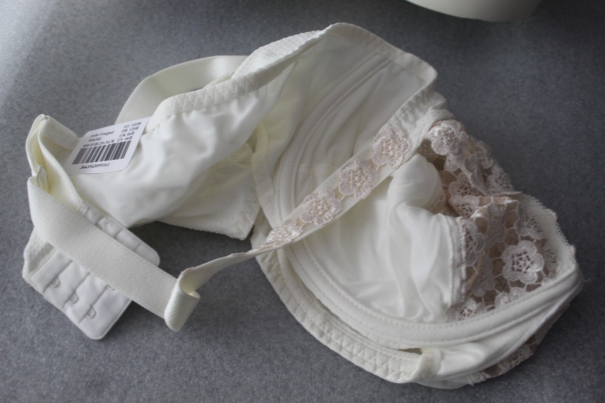 Soutien-gorge Louisa Bracq 'Jolie Poupée' - Taille 120B (95B) - Couleur Nacré - NEUF Avec étiquettes