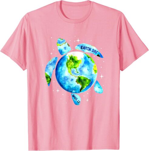 Earth Day Restore Earth Sea Turtle Art Save The Planet T-Shirt Hoodie