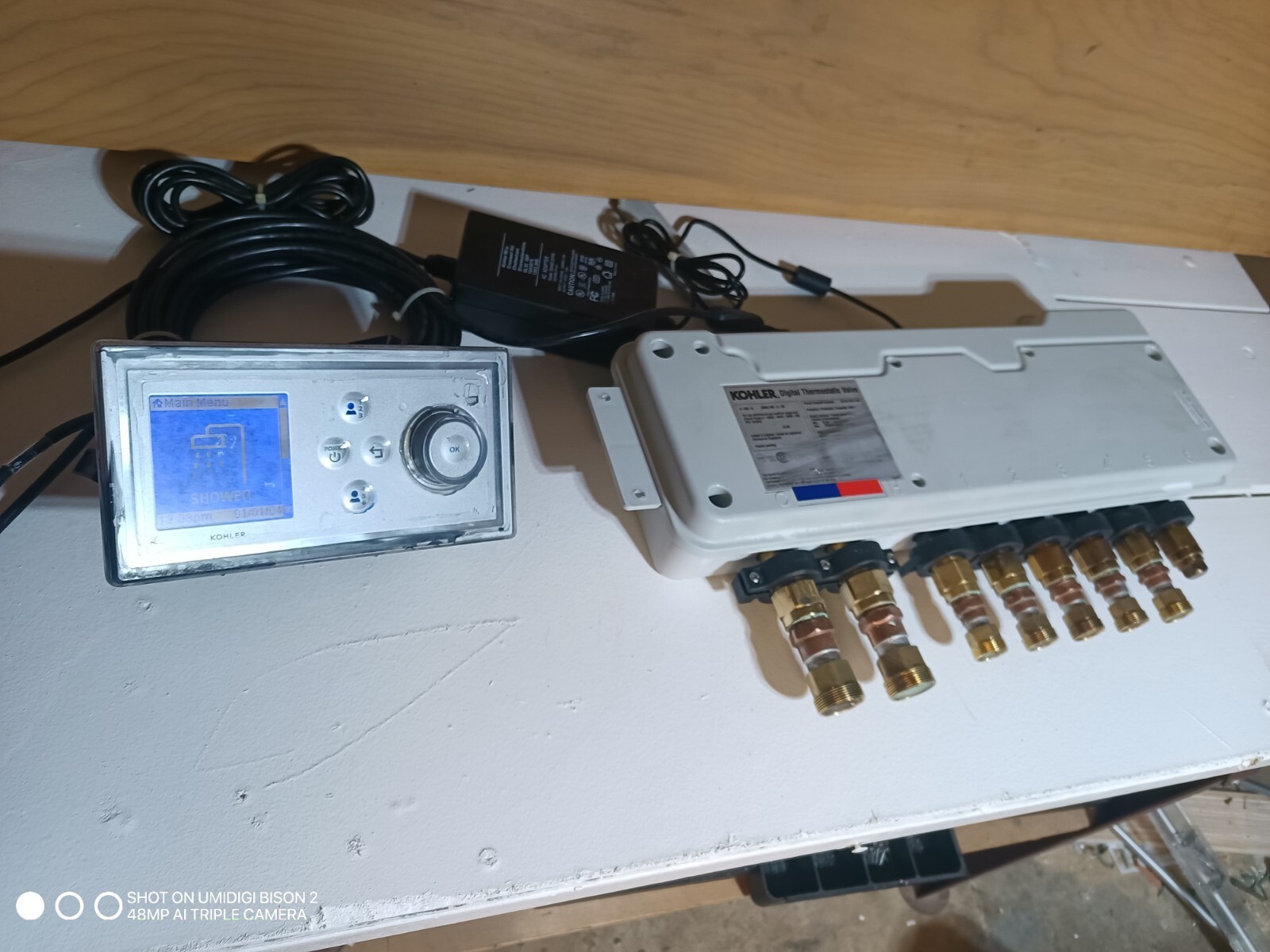 KOHLER K682KNA DTV SIXPORT THERMOSTATIC DIGITAL VALVE DTV+ DTVII