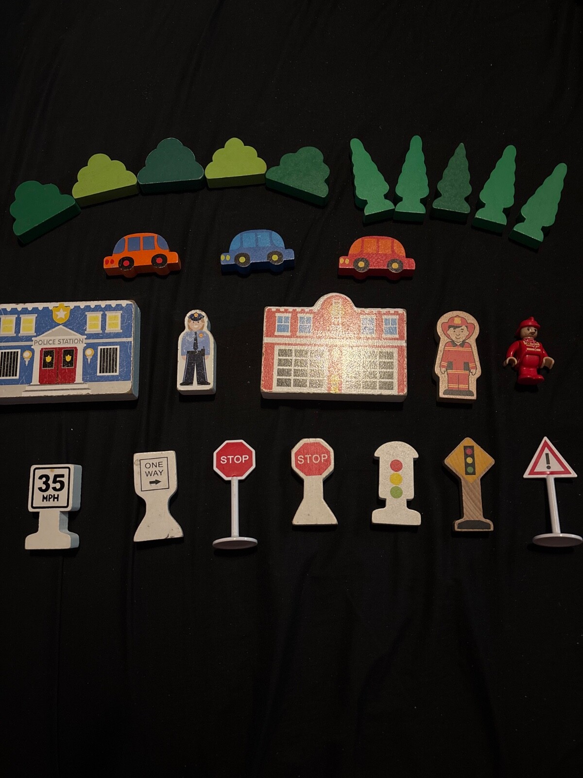 Thomas and Friends wooden train track set bundle