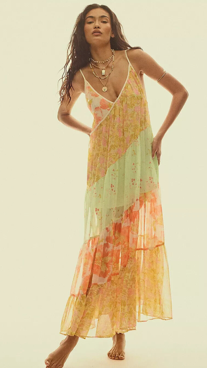 la lune ruched halter maxi dress in lemon La Lune Ruched Halter Maxi Dress | Key Lime | Dresses