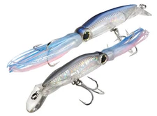 Yo-Zuri 3D Squirt Floating Diving Squid Imitator - Tuna, Dorado, & Striper Lure