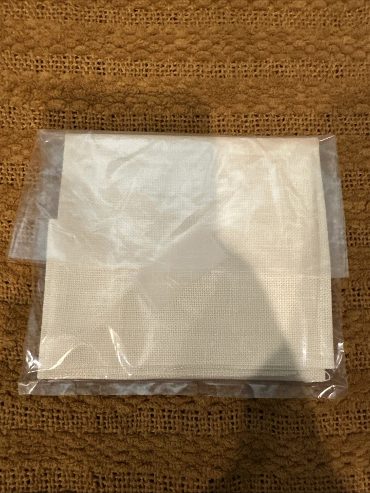 Zweigart Belfast 32ct 12x12.5 Cream cross stitch Fabric - Image 2 of 2