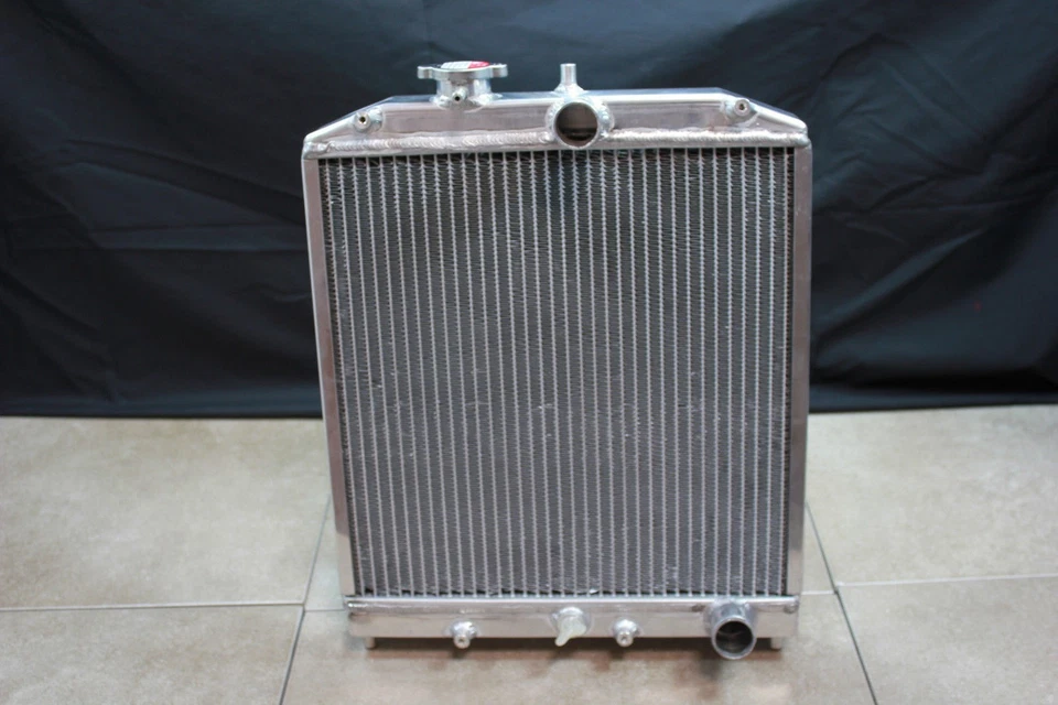 Radiador de aluminio Acura 94-01 Integra M/T manual 2 filas tamaño medio 1,6 L 1,8 L 2,0 L  Foto 4 de 4