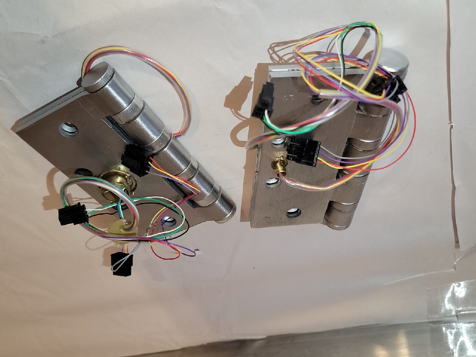 Lot of 2 Ives Door Hinge 19BZ TW4 Full Mortise Electrified AH5BB1054.