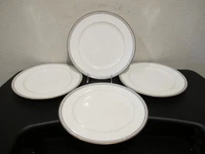 (4) Christopher Stuart Empire House Dinner Plates 10 1/2"