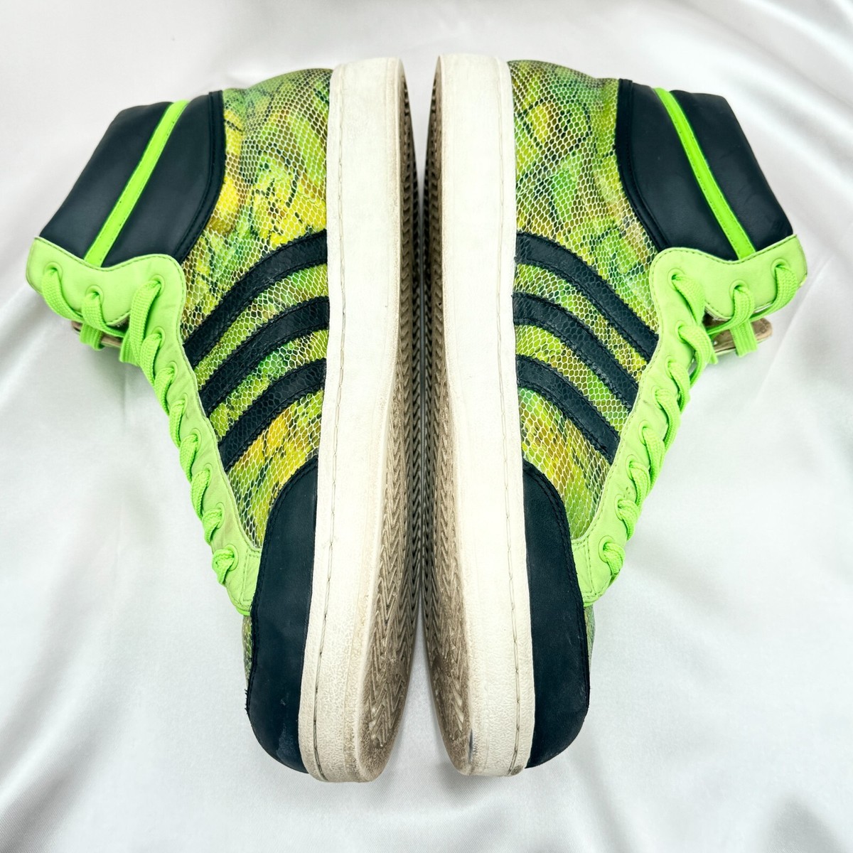 Adidas Americana Hi Snakeskin Pack Green Men display picture 1