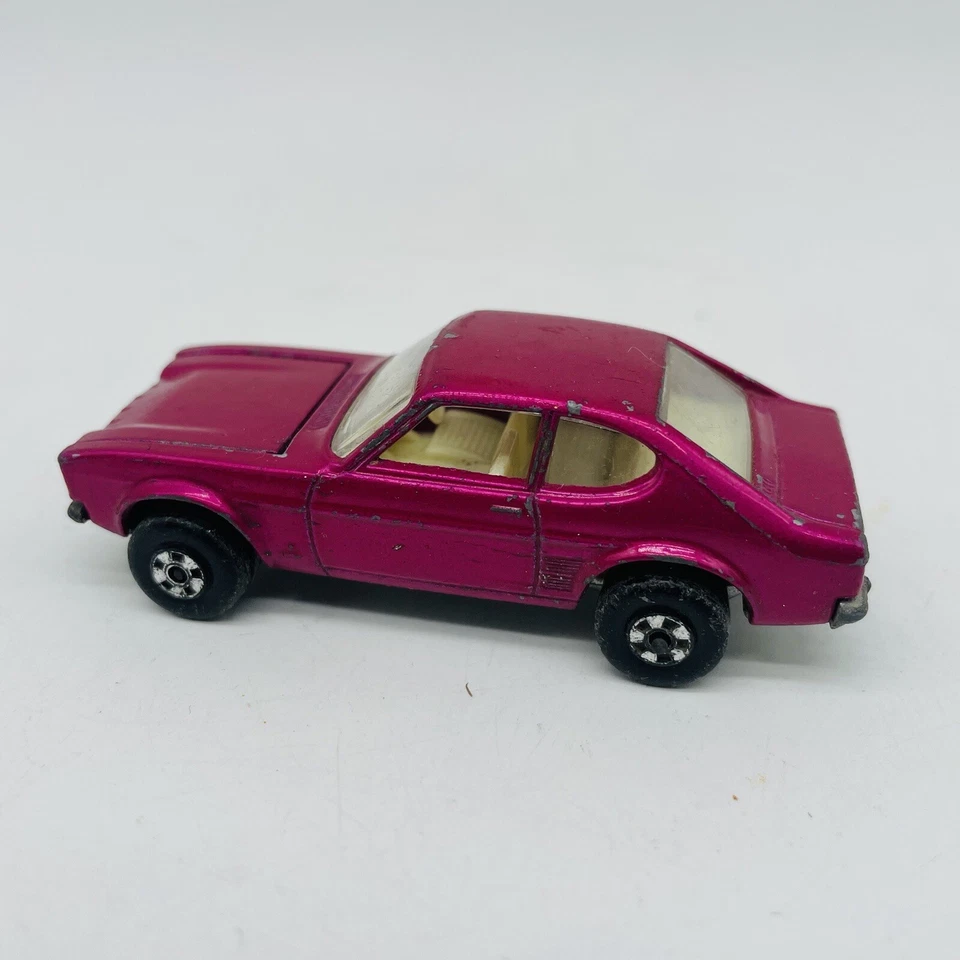 Ford Capri 1970 Matchbox Superfast No.54 1:59 rosa rosa 1:64 Foto 2 de 4