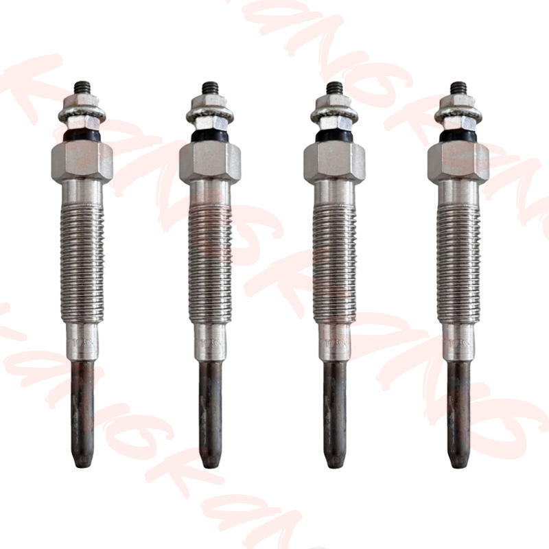 4 Glow Plugs for Mitsubishi Engines / K4A, K4B, K4C, K4D, K4E, K4F