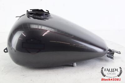 NO DENT 2008 Harley Electra Glide DARK GREY GREEN FLAKE Fuel Gas