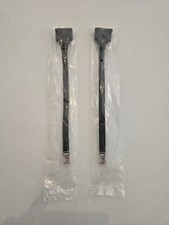 Serial DB9 9-PIN Male TO RJ45 CAT5 Ethernet Cable Adapter Qty 2