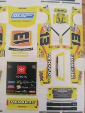 2022 13 Johnny Sauter IdealMenards Truck 1/64 Peel Stick Decal
