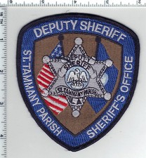 St. Tammany Parish Sheriff (Louisiana) 4th Issue Uniform Take-Off Shoulder Patch
