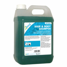 5L Hair and Body Wash Shampoo Refill Bottle For Hotels Care Homes 2.88 per litre