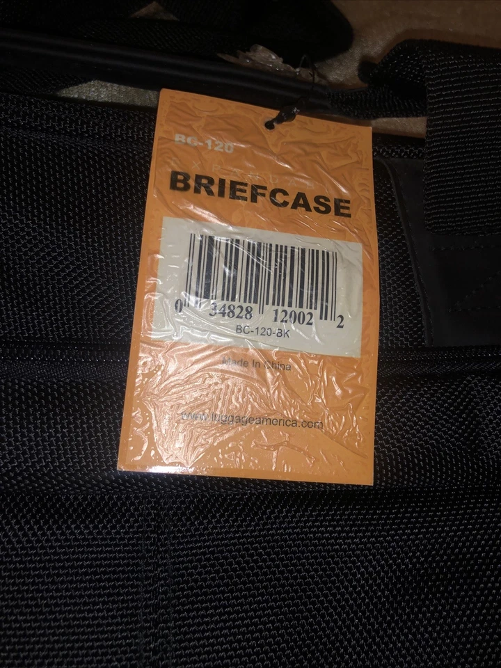 OLYMPIA USA Black Briefcase Laptop Business Case New Goes A Long Way Foto 4 de 4