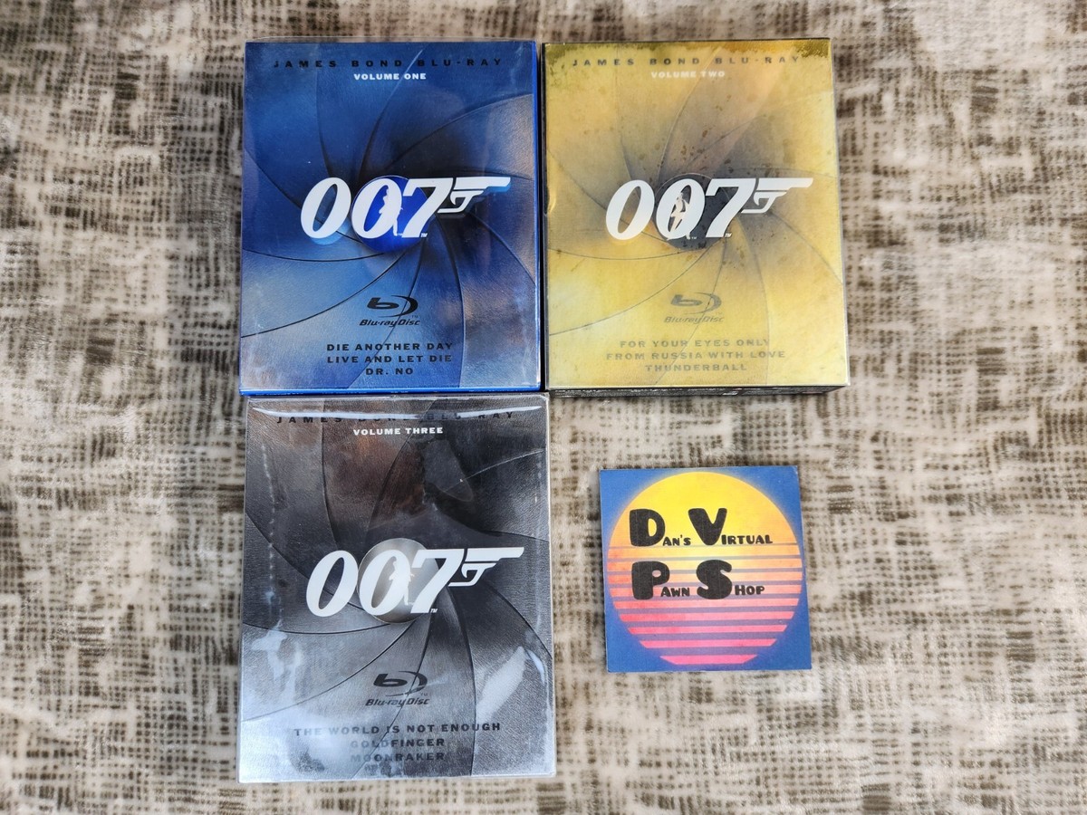 James Bond 007 Volume 1 2 3 Blu ray Box Set | eBay