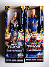 Marvel Thor Love  Thunder Titan Series MIGHTY THOR  THOR action figures lot 