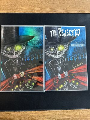 The Rejected VOL 3: Long is the Way Comics Elite Variant Set Foil Both Signed NM