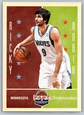 2012-13 Panini Past & Present Ricky Rubio Minnesota Timberwolves #68 | eBay